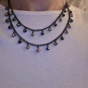 Kenneth Cole Multi-Row Statement Necklace